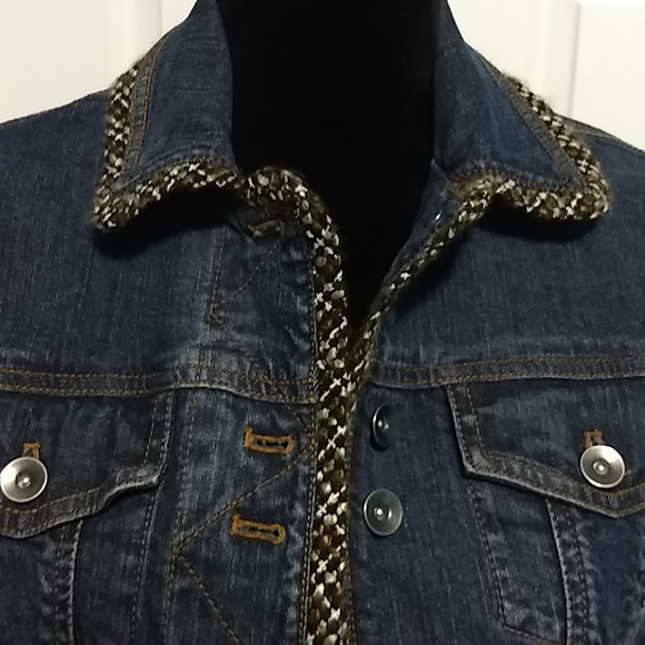 Coldwater Creek jean jacket - Picture 4 of 5